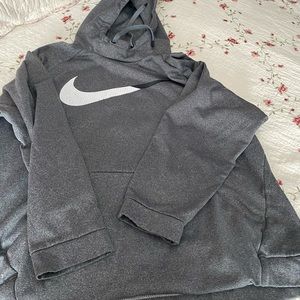 Gray Nike sweatshirt